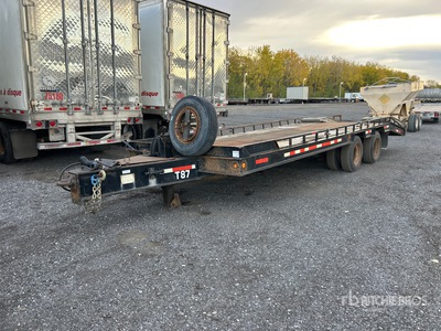 1990 Temisko 25 ft T/A Plant Trailer