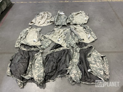 (9) Wet Weather Jackets, (23) Cold Weather Jackets & (6) Pairs of Trousers