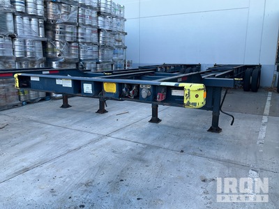 2021 Cheetah MV-607 SBA T/A Retractable Container Trailer