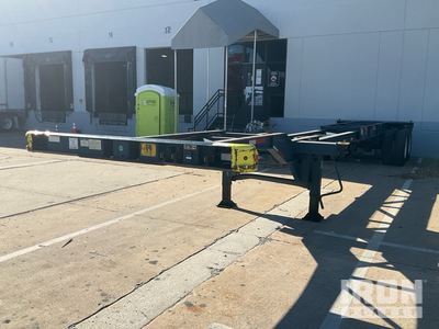 2021 Cheetah MV-607 SBA 40 ft T/A Extendable Remolque Portacontenedores