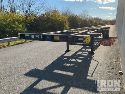 2021 Cheetah MV-607 SBA T/A Retractable Container Trailer