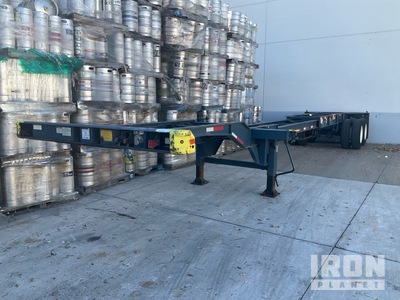 2021 Cheetah MV-607 SBA 40 ft T/A Extendable Remolque Portacontenedores