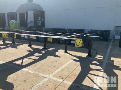 2021 Cheetah MV-607 SBA 40 ft T/A Extendable Remolque Portacontenedores