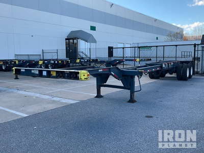 2021 Cheetah MV-607 SBA T/A Retractable Container Trailer