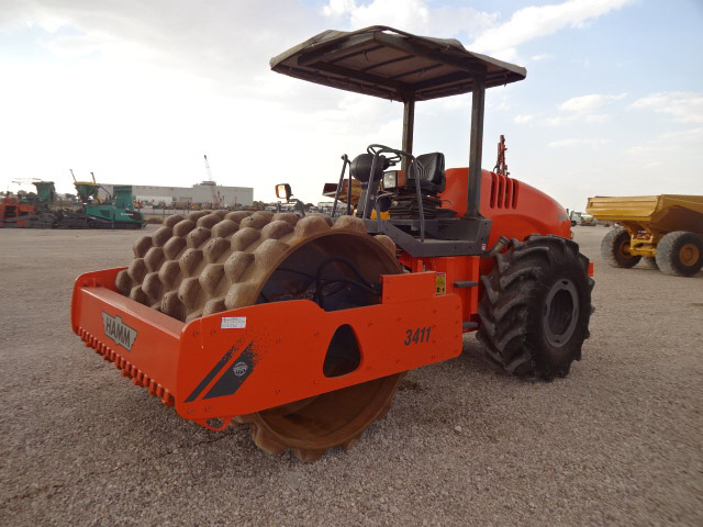2007 Hamm 3411P Vibratory Single Drum Compactor 2007 Hamm 3411P Vibratory Single Drum Compactor