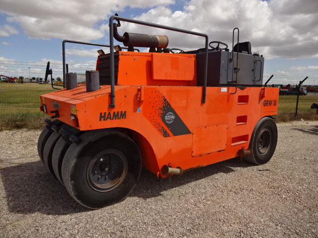 2007 Hamm GRW 18 Pneumatic Roller 2007 Hamm GRW 18 Pneumatic Roller