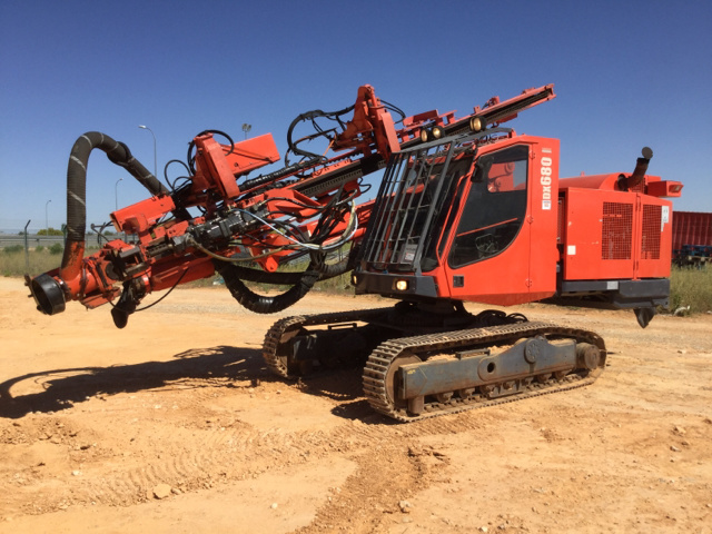 2008 Sandvik DX680 Crawler Mounted Blast Hole Drill