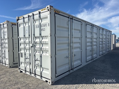 2025 40 ft High Cube Multi-Door Storage Container