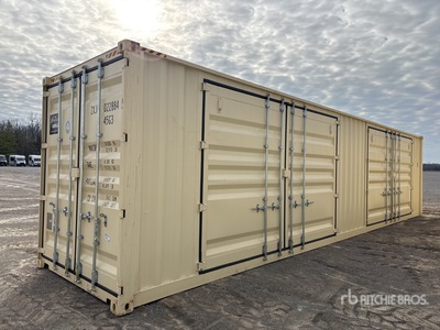 2025 40 ft High Cube Multi-Door One-Way High Cube Multi-Door Storage Container