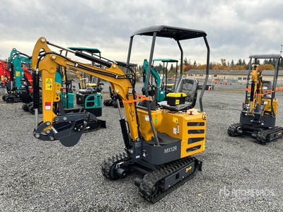 2025 CFG MX12R Mini Excavator (Unused)