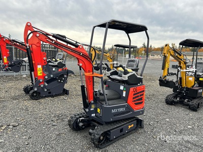 2025 CFG MX15RX Mini Excavator (Unused)