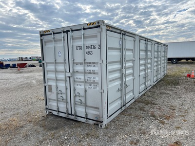 2025 40 ft High Cube Multi-Door Storage Container
