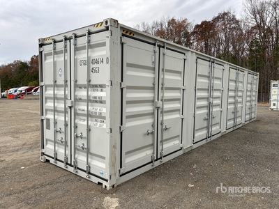 2025 40 ft High Cube Multi-Door 40 ft One-Way High Cube Multi-Door حاويات تخزين