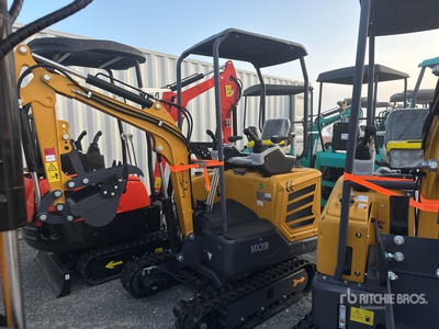 2025 CFG MX20R Mini Excavator (Unused)
