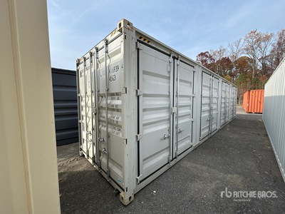 2025 40 ft High Cube Multi-Door Contenedor de almacenamiento