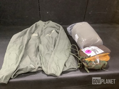 (69) Extreme Cold Weather Mitten Sets, (12) Parkas & Assorted Items