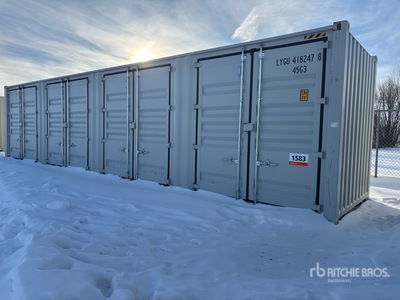 2025 40 ft High Cube Multi-Door Contenedor de almacenamiento