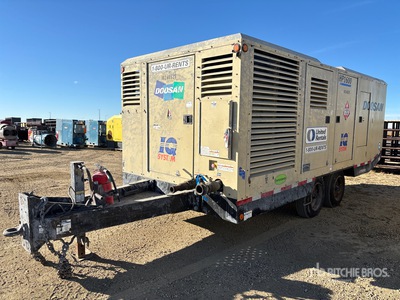 2014 Doosan HP1600WCU-T4I Mobile Air Compressor