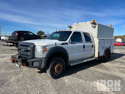 2012 Ford F-450 4x4 Crew Cab ユーティリティトラック