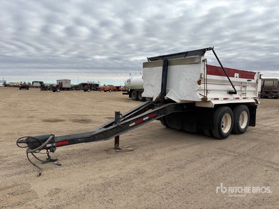 2010 Renn SL1400 14 ft T/A Pup Dump Trailer