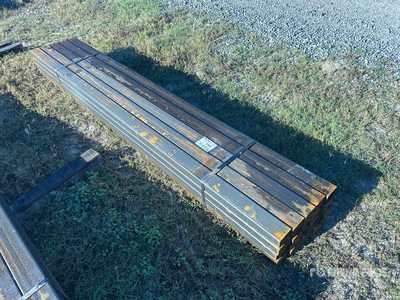 Quantity of 2 in x 3 in 11 GA Rectangle Tube