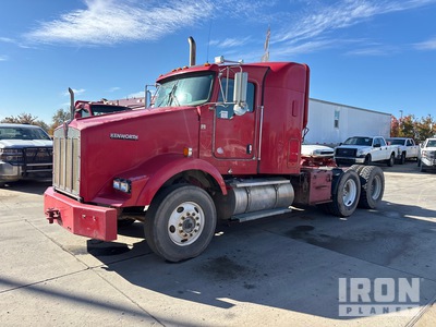 2012 Kenworth T800 6x4 Sleeper Truck Tractor (Inoperable)