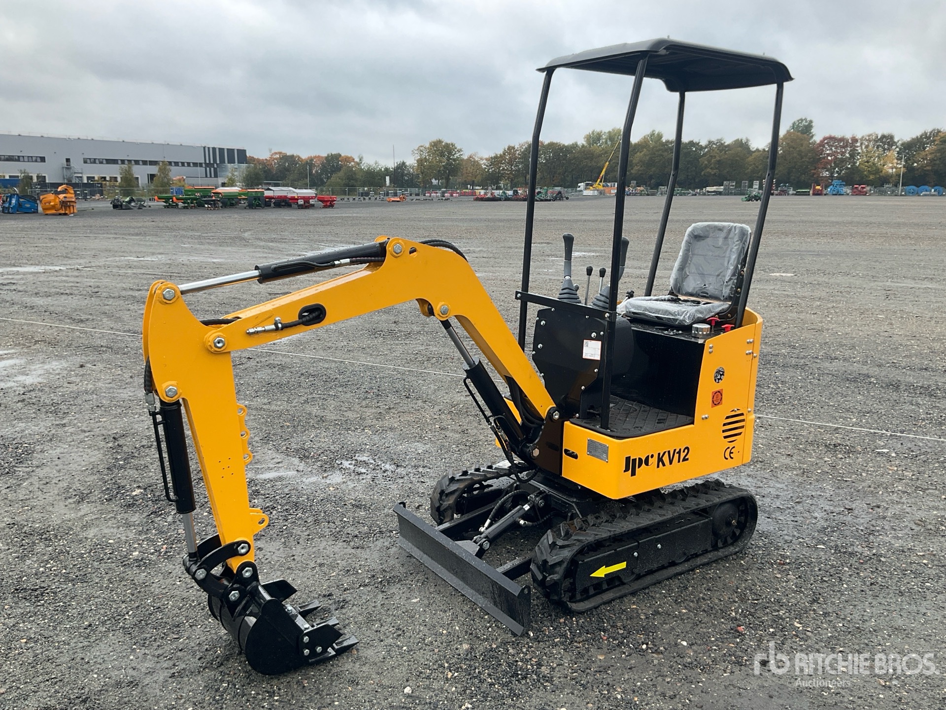 2025 JPC KV12 Mini Excavator (Unused)