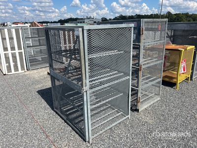 Quantity of (2) Storage Cages Varios, tienda, almacen, consumidor