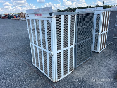Quantity of (2) Storage Cages Varios, tienda, almacen, consumidor