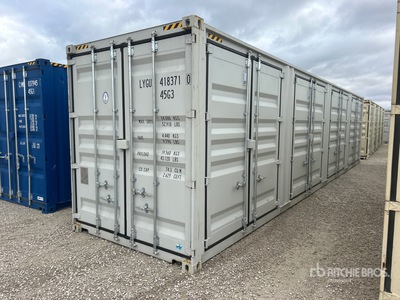 2025 40 ft High Cube Multi-Door Conteneur de stockage