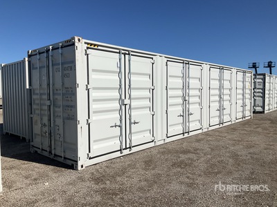 2025 40 ft High Cube Multi-Door Storage Container