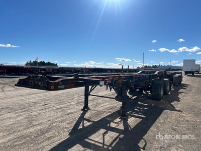 2012 Max Atlas T/A Super B-Train Lead Extendable Rimorchio portacontainer