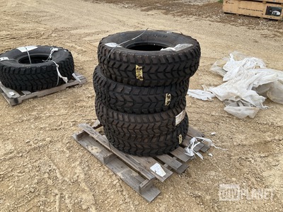 (4) Goodyear 37x12.50R16.5LT Tires
