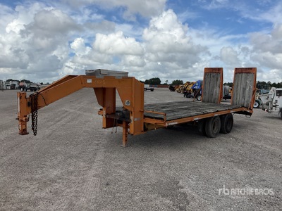 25 ft T/A Gooseneck Remolque Portamaquinaria