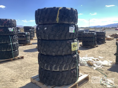 (5) Michelin 395/85R20 Tires w/Wheels