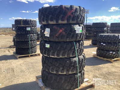 (5) Michelin 395/85R20 Tires w/Wheels
