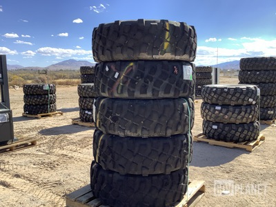 (5) Michelin 395/85R20 Tires w/Wheels