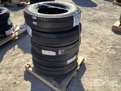 (5) S.T.A. 9.50–16.5LT Tires