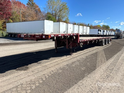 2015 Manac 13353 53 ft Tri/A Step Deck Trailer