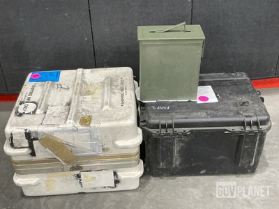 (14) Assorted Storage Cases