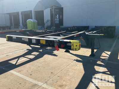 2021 Cheetah MV-607 SBA 40 ft T/A Extendable Remolque Portacontenedores