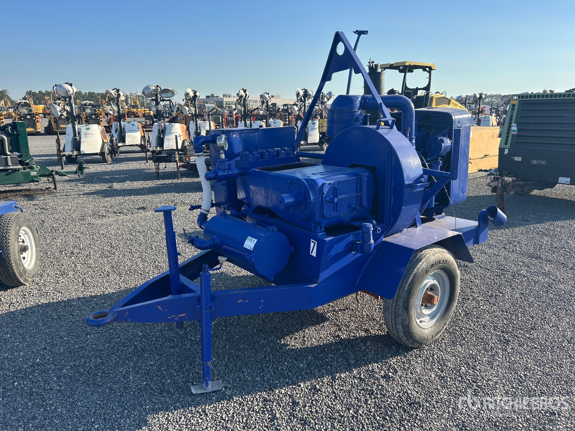 Gardner Denver Triplex Pump Varios, Bomba