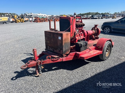 Durco Pump 4X3-13/130RV Trailer-Mounted Water Pump