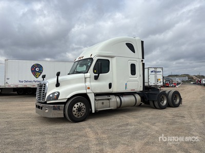 2017 Freightliner Cascadia 125 6x4 T/A Sleeper Truck Tractor