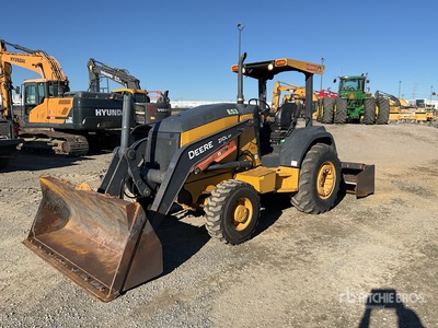 2017 John Deere 210L EP 4x4 を見 Landscape Loader