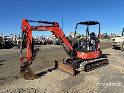 2015 Kubota U35-4 Mini pelle hydraulique