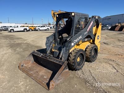 2017 John Deere 318E Skid Steer Loader