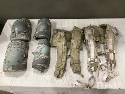 (42) Pairs of Elbow Pads, (41) Pairs of Knee Pads & (23) Frame Shoulder Straps