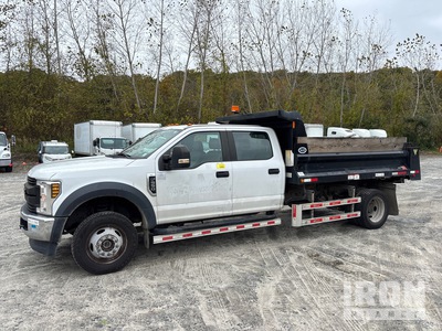 2018 Ford F-550 XL 4x4 Crew Cab S/A Dump Truck