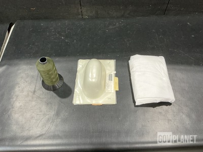 (4) Antenna Boots, (19) Tubes of Threads, (3) Sheets & Assorted Items